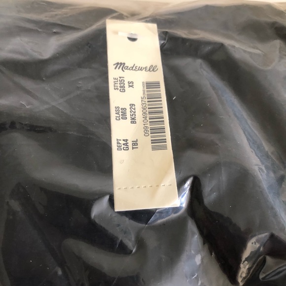 Madewell Velvet Ruffle Mini Dress - Picture 5 of 5